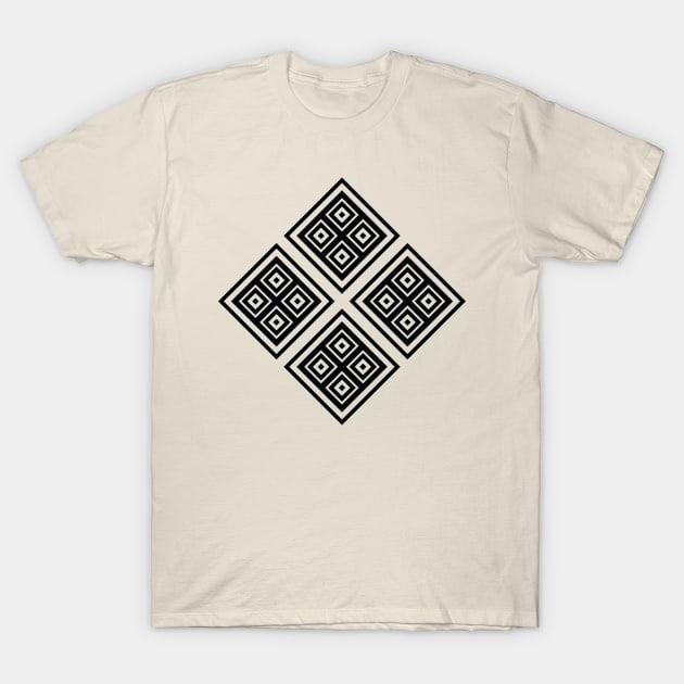 Ethiopian Cross Pattern T-Shirt by Merch House